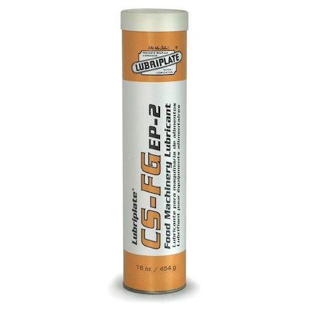 Lubriplate Cs-Fg Ep-2, 40 Cartridges, Calcium Sulfonate Food Grade Grease, PK40 L0138-098